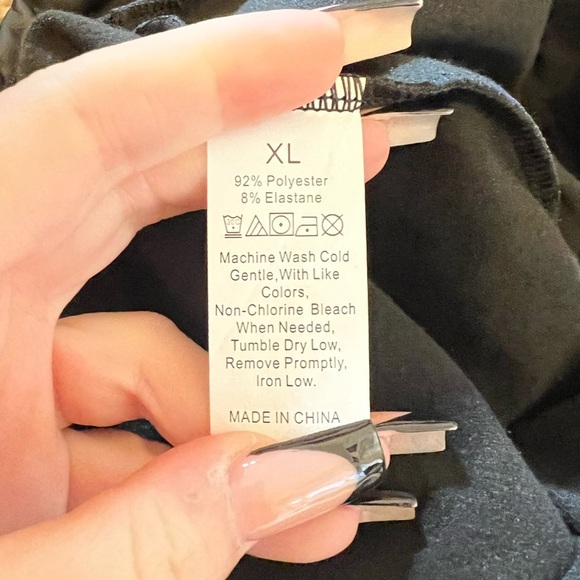 Pleather Black tights - Picture 4 of 4